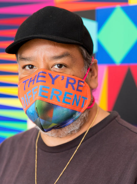 PREORDER: Kavi Gupta ✕ Jeffrey Gibson: COVID-19 Mask Project - Object at Kavi Gupta Editions