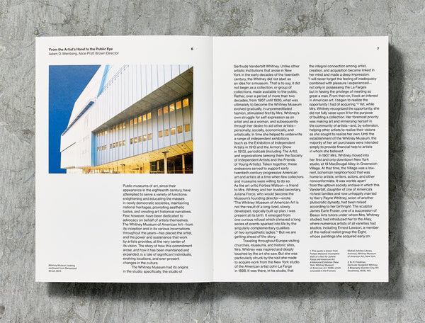 Whitney Museum of American Art: Handbook of the Collection - Book at Kavi Gupta Editions