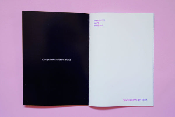 Anthony Canzius: black boys.