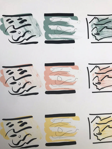 Jessica Stockholder - Aspect Syllabary: Landscape, 2015 - Object at Kavi Gupta Editions