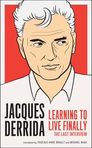 Learning to Live Finally: The Last Interview by Jacques Derrida - Book at Kavi Gupta Editions