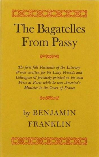 The Bagatelles from Passy by Benjamin Franklin - Book at Kavi Gupta Editions