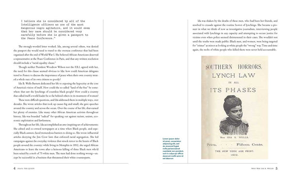 Ida B. the Queen: The Extraordinary Life and Legacy of Ida B. Wells by Michelle Duster