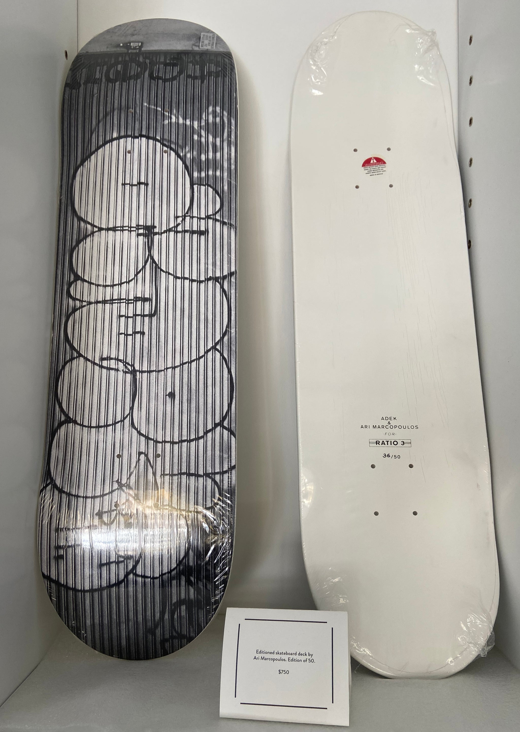 ADEK & Ari Marcopoulos Skate Deck – Kavi Gupta Editions