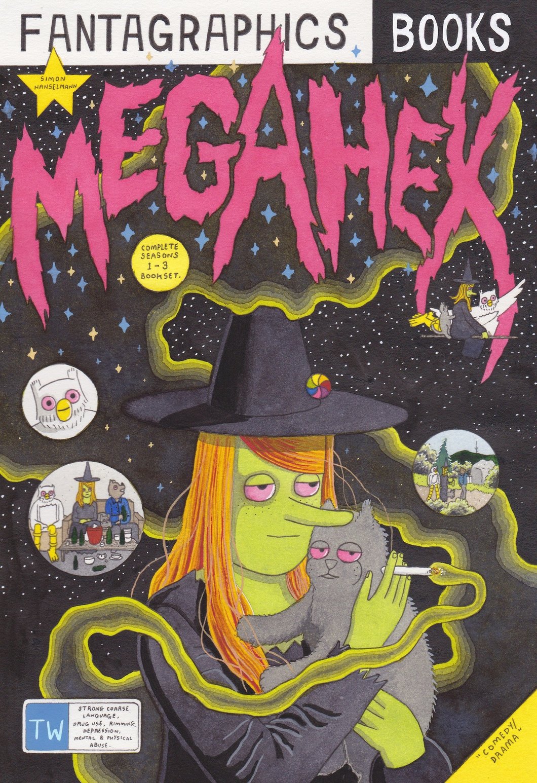 Megahex by Simon Hanselmann - Book at Kavi Gupta Editions
